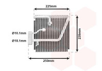 Evaporateur climatisation