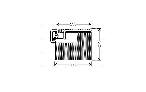 Evaporateur climatisation