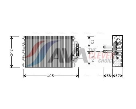 Evaporateur climatisation