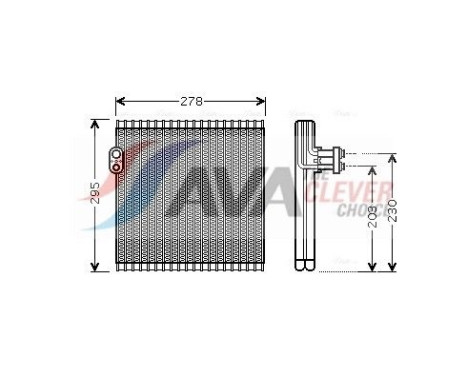 Evaporateur climatisation