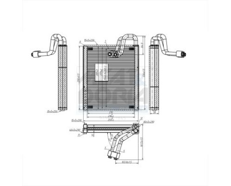 Évaporateur, climatisation