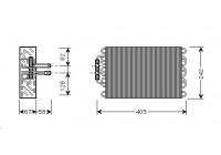 ÉVAPORATEUR MB W210 (E-Cl) 95-02