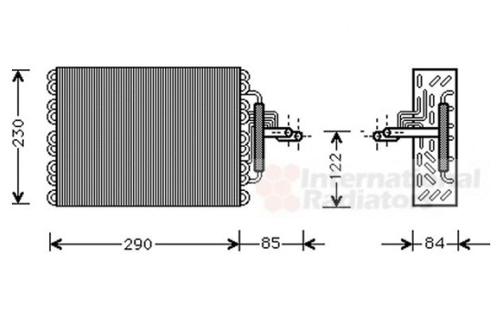 ÉVAPORATEUR XANTIA ALL LHD 93-, Image 2