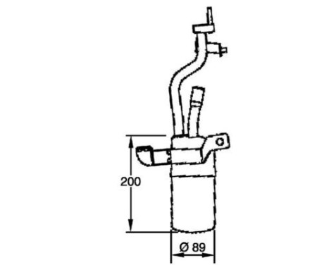 Filtre déshydratant, climatisation BEHR *** PREMIUM LINE ***, Image 2