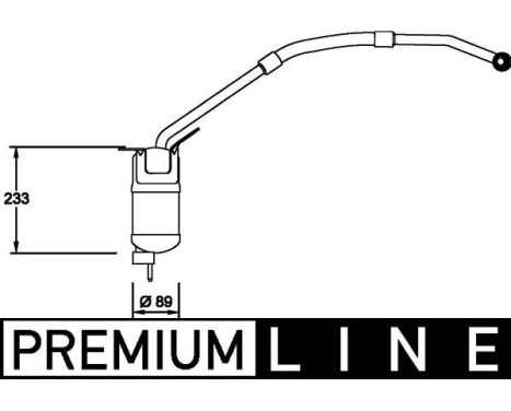 Filtre déshydratant, climatisation BEHR *** PREMIUM LINE ***