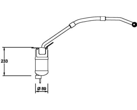 Filtre déshydratant, climatisation BEHR *** PREMIUM LINE ***, Image 2