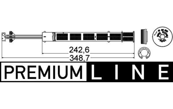 Filtre déshydratant, climatisation BEHR *** PREMIUM LINE ***
