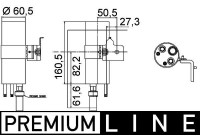 Filtre déshydratant, climatisation BEHR *** PREMIUM LINE ***