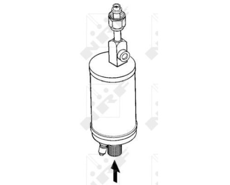 Filtre déshydratant, climatisation EASY FIT 33041 NRF, Image 5