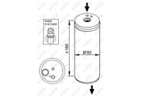 Filtre déshydratant, climatisation EASY FIT 33114 NRF