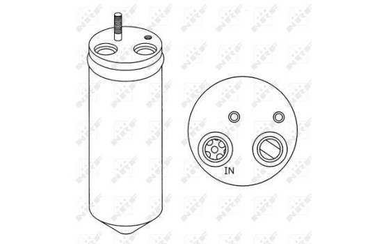 Filtre déshydratant, climatisation EASY FIT 33148 NRF, Image 6