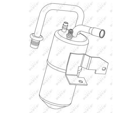 Filtre déshydratant, climatisation EASY FIT 33217 NRF, Image 5