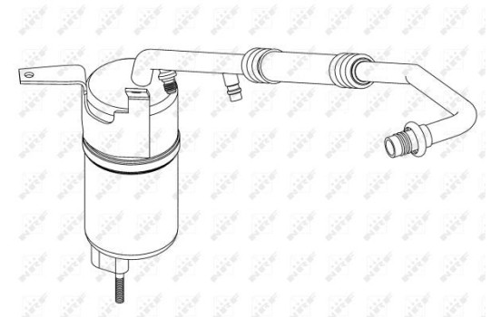 Filtre déshydratant, climatisation EASY FIT 33220 NRF, Image 5