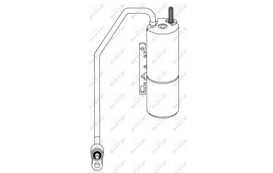 Filtre déshydratant, climatisation EASY FIT 33289 NRF, Image 2