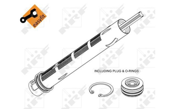 Filtre déshydratant, climatisation EASY FIT 33349 NRF, Image 4