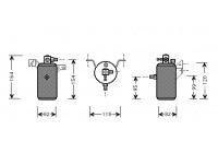 Filtre déshydratant, climatisation
