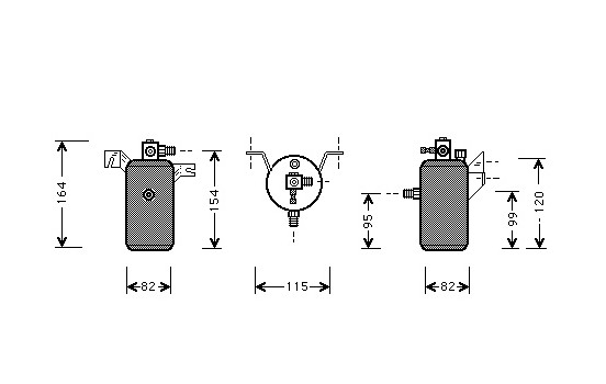 Filtre déshydratant, climatisation