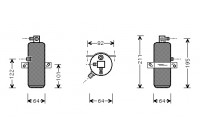 Filtre déshydratant, climatisation