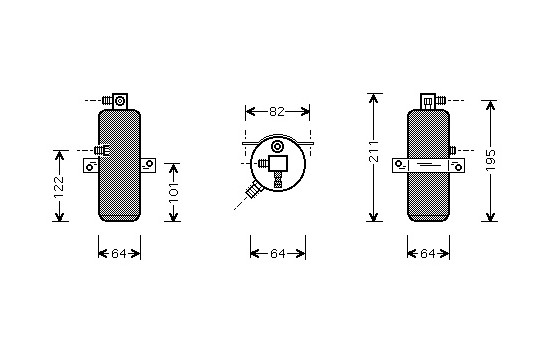 Filtre déshydratant, climatisation