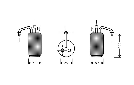 Filtre déshydratant, climatisation