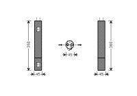 Filtre déshydratant, climatisation