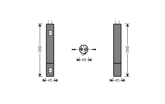 Filtre déshydratant, climatisation