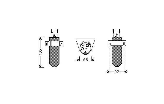 Filtre déshydratant, climatisation