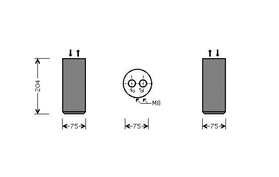 Filtre déshydratant, climatisation