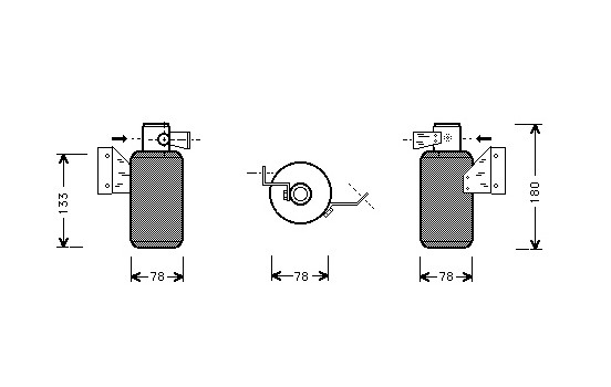 Filtre déshydratant, climatisation
