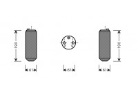 Filtre déshydratant, climatisation