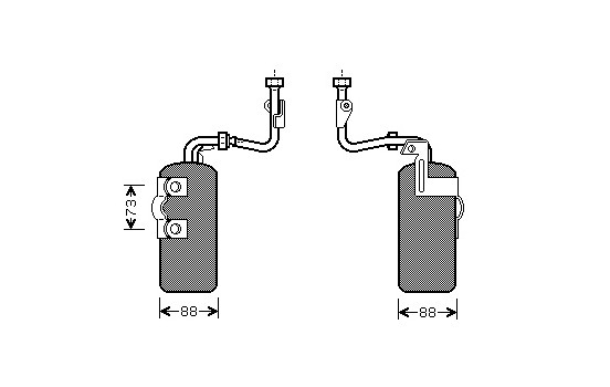 Filtre déshydratant, climatisation