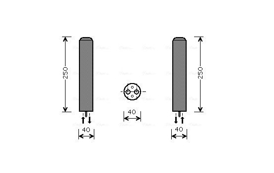 Filtre déshydratant, climatisation