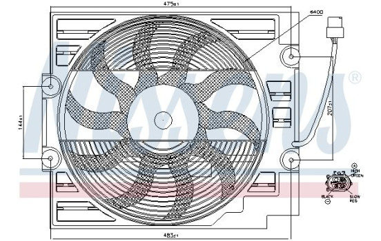 Ventilateur, refroidissement du moteur, Image 2
