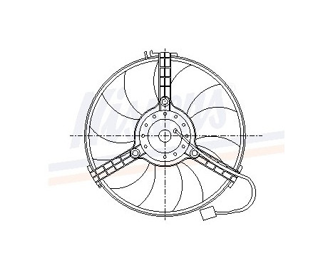 Ventilateur, refroidissement du moteur