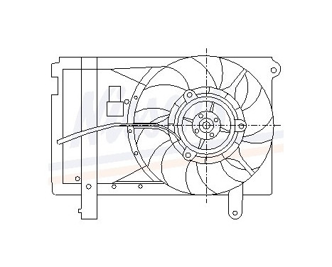 Ventilateur, refroidissement du moteur 85062 Nissens, Image 6