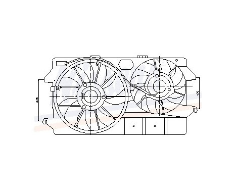 Ventilateur, refroidissement du moteur 85263 Nissens, Image 7