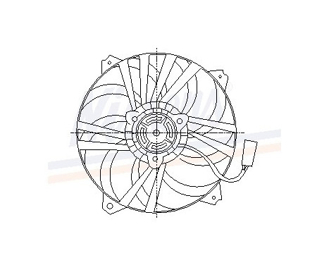Ventilateur, refroidissement du moteur 85561 Nissens, Image 7