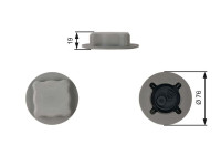 Bouchon, réservoir de liquide de refroidissement RC206 Gates