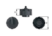 Bouchon, réservoir de liquide de refroidissement RC213 Gates