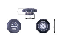 Bouchon, réservoir de liquide de refroidissement RC239 Gates