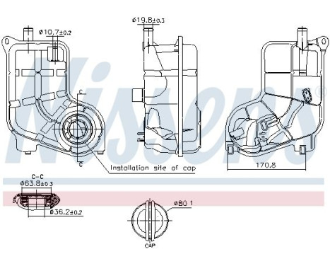 Vase d'expansion, liquide de refroidissement