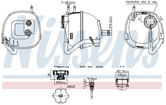 Vase d'expansion, liquide de refroidissement