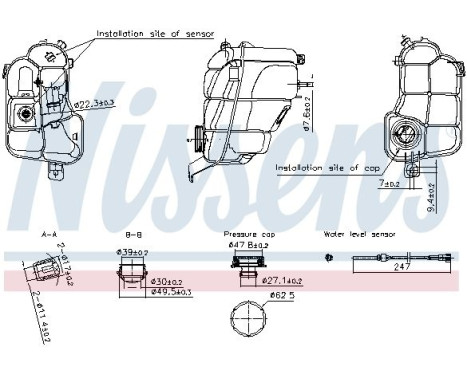 Vase d'expansion, liquide de refroidissement