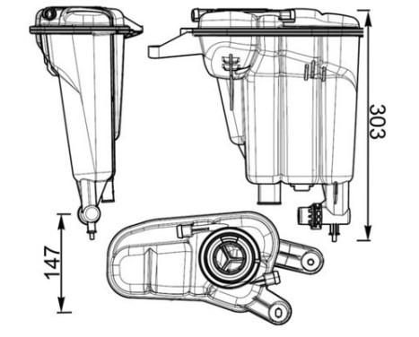 Vase d'expansion, liquide de refroidissement
