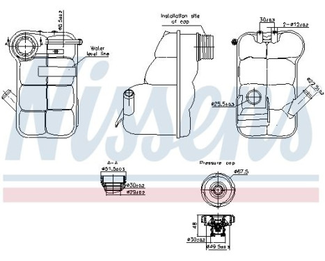 Vase d'expansion, liquide de refroidissement
