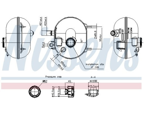 Vase d'expansion, liquide de refroidissement