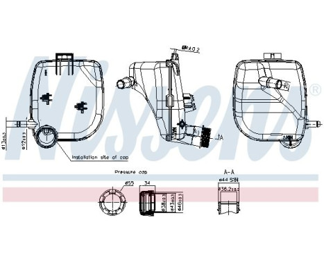 Vase d'expansion, liquide de refroidissement