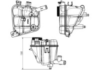 Vase d'expansion, liquide de refroidissement