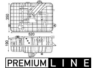 Vase d'expansion, liquide de refroidissement BEHR *** PREMIUM LINE ***