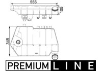 Vase d'expansion, liquide de refroidissement BEHR *** PREMIUM LINE ***